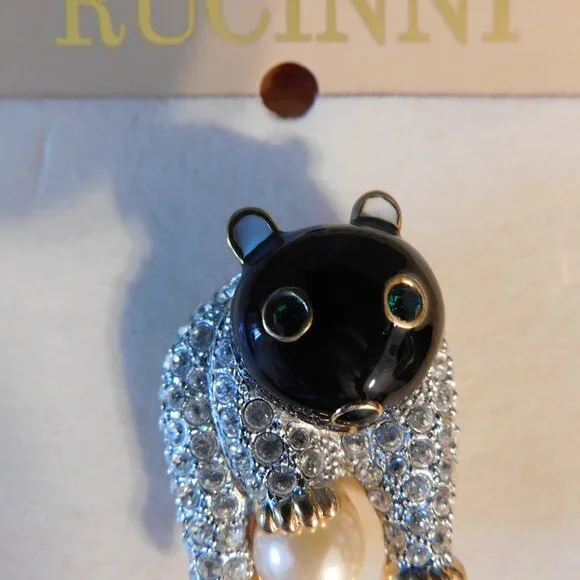 Ladies Rucinni Brooch - Picture 2 of 5